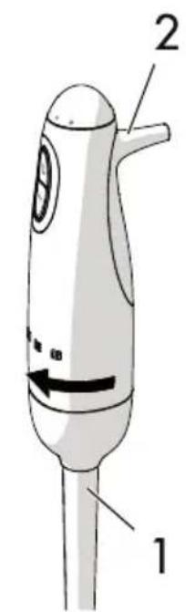 SMEG HBAC01 - Utilisation des accessoires du mélangeur/mixeur à main - 2