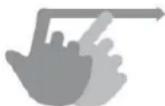 ENERGY SISTEM eReader Max - Gestes tactiles - 4