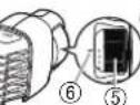 PANASONIC ERGY60 - Identificacion de las piezas - 5