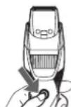 PANASONIC ERGB43 - Utilização do aparador - 1