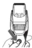 PANASONIC ERGB43 - Using the trimmer - 1