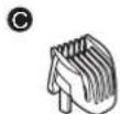 PANASONIC ERGB43 - Identificarea componentelor - 3