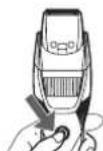 PANASONIC ERGB43 - Paina kaytokytkinta kytkeaksi laitteen virran paalle. - 1