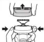 PANASONIC ESRW33 - ▶ Remplacement des lames intérieures - 1