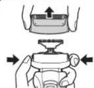 PANASONIC ESRW33 - ▶ Byta innerbladen - 1