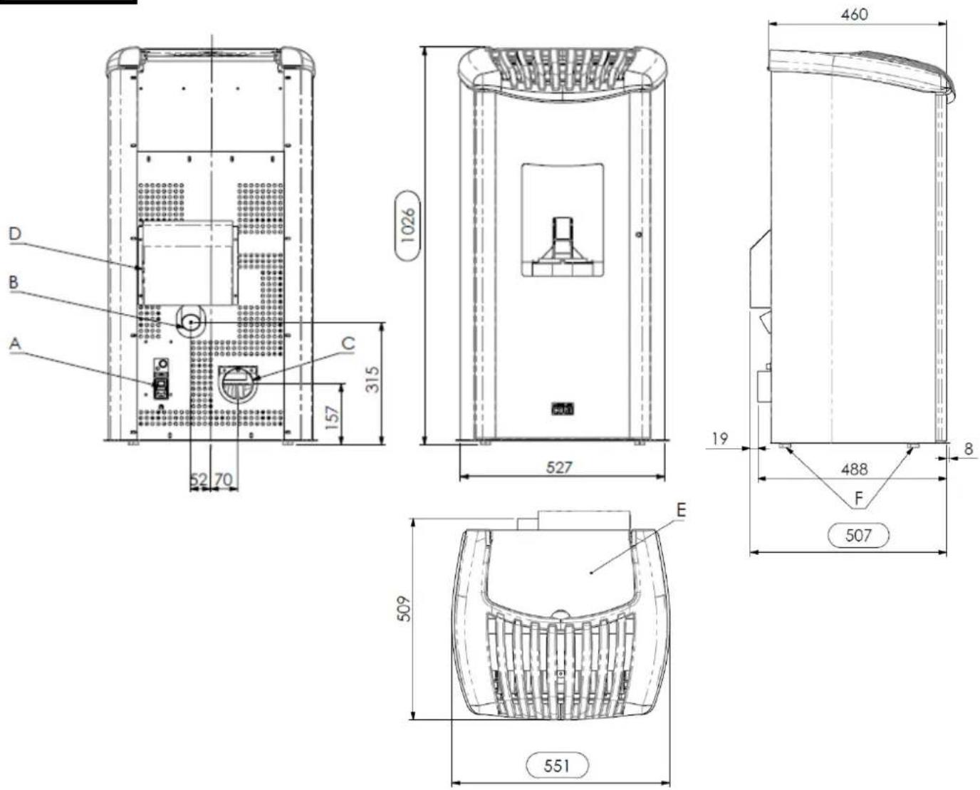 Cola Club Ermetica - Richiami figurativi del manuale - References to figures in the manual Illustrations du manuel - Bilderverweis im Handbuch - Figuras de referencia - 1