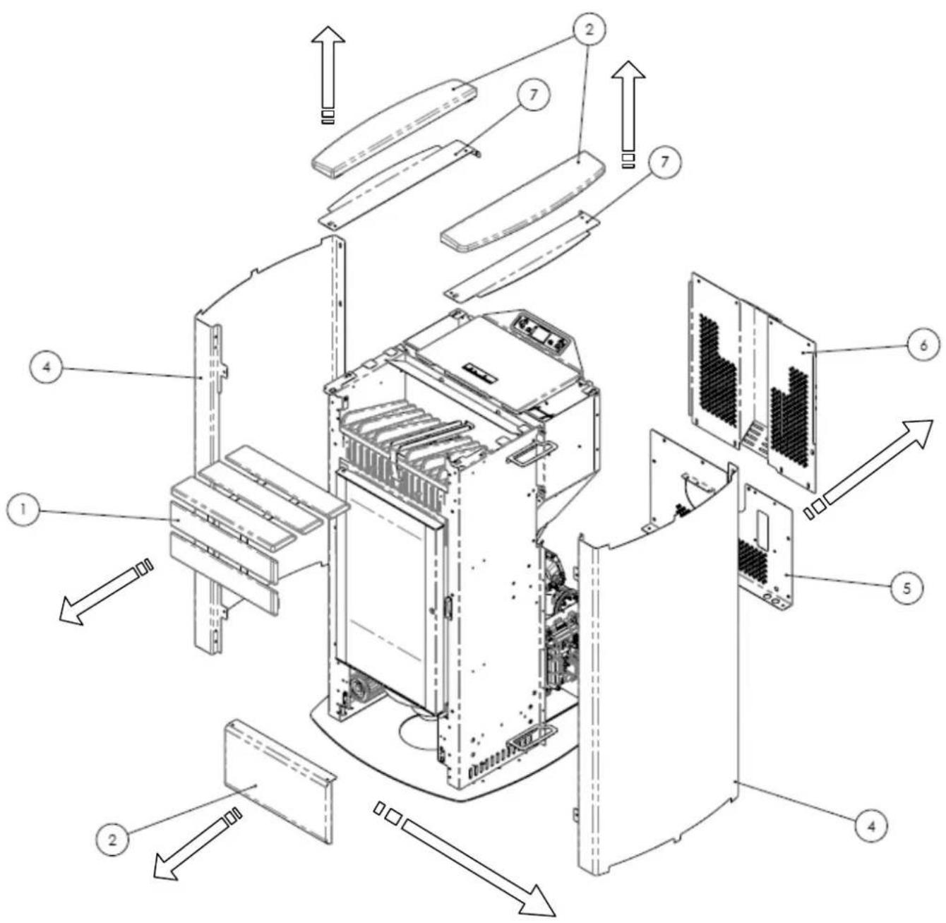 Cola Orion Acciaio - Smontaggio rivestimento versione acciaio - 1