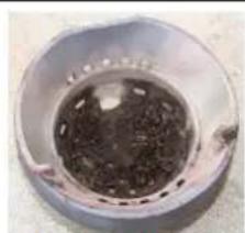 Cola Orion Acciaio - Cleaning the brazier - 1