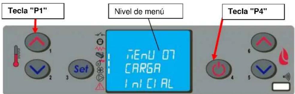 Cola Orion Acciaio - Menu 07 - Carga inicial - 1