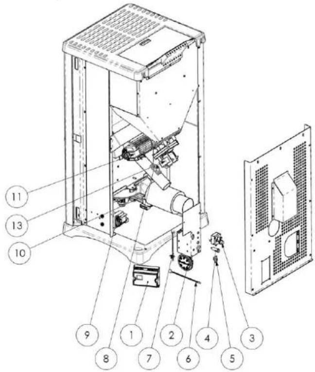 Cola Antigua - Componentes electricos - 1