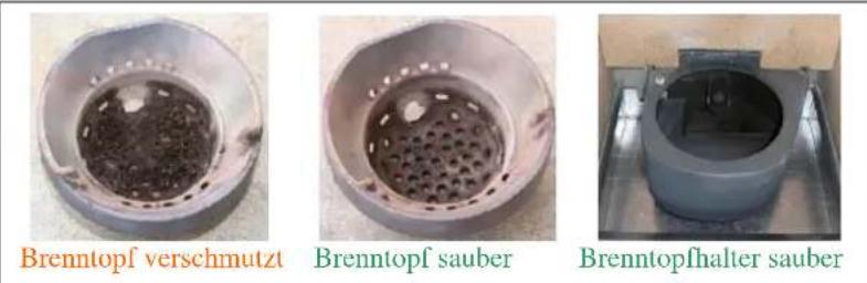 Cola Klean - Reinigung des Brenntopfes - 1