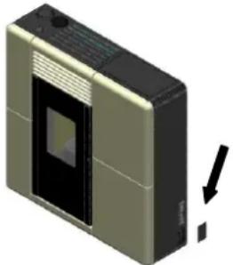 Cola Afrodite Canalizzabile - Overheating - pellet hopper temperature safety thermostat - 1