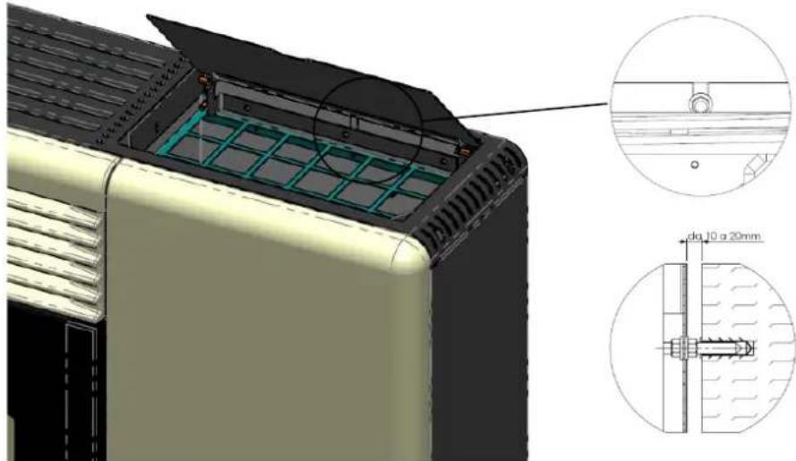 Cola Afrodite Canalizzabile - Lugar de instalación, emplazimiento y prevencion de incendios - 2