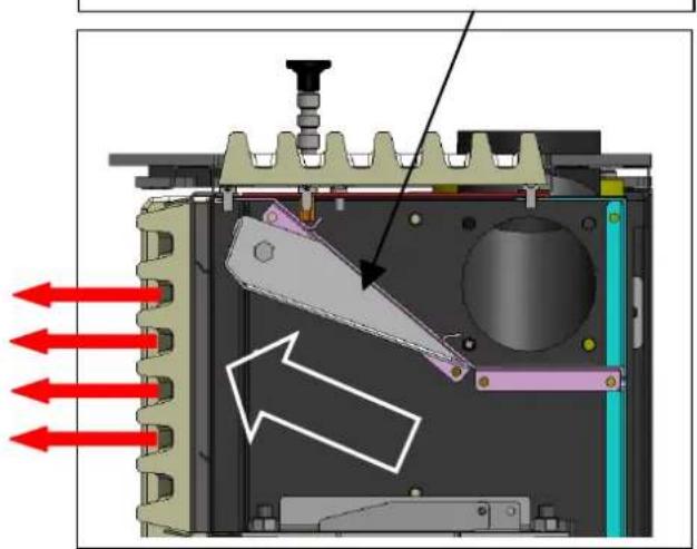 Cola Afrodite Canalizzabile - Hot air outlet flow adjustment - 1