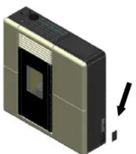 Cola Afrodite Canalizzabile - Überhitzung - Sicherheitsthermostat Temperatur Pelletsbehälter - 1