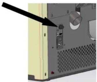 Cola Ellisse Canalizzabile - Sobrecalentamiento - termostato de seguridad del depósito de pellets - 1