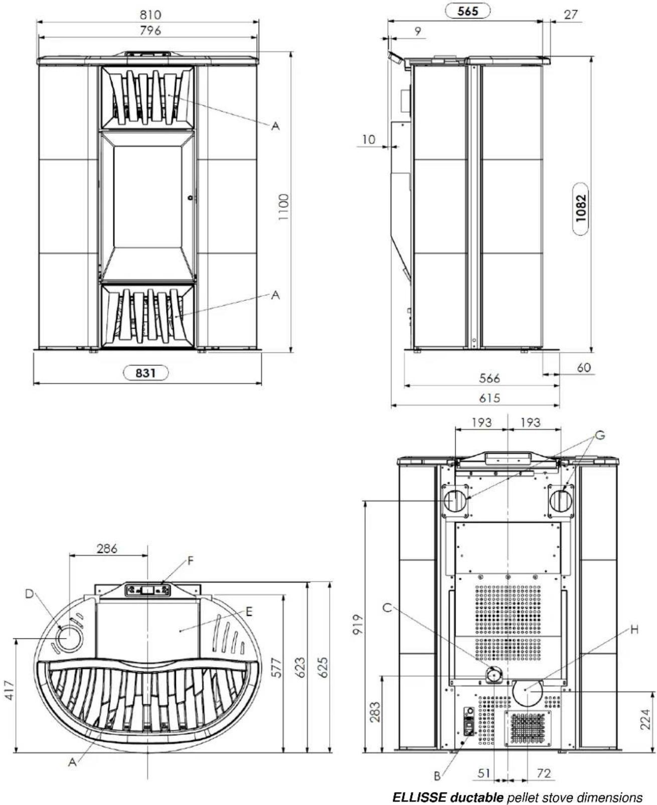 Cola Ellisse Canalizzabile - GENERAL INFORMATION - 1