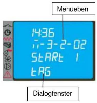 Cola Ellisse Canalizzabile - Menü 03 – Uhrenthermostat aktivieren - 3