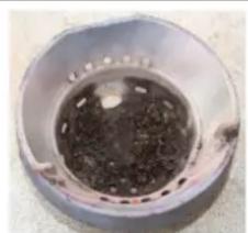 Cola Ellisse Canalizzabile - Reinigung des Brenntopfes - 1