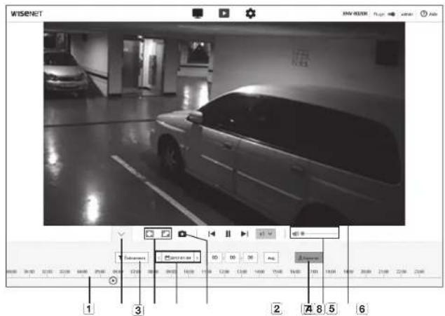 Hanwha XND6020R - LIRE LA VIDÉO ENREGISTRÉE - 2