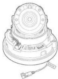 Hanwha XND6020R - Raccorder le câble imperméable d'alimentation et LAN - 2