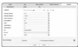 Hanwha XND6085V - Réglage de l'exposition - 1