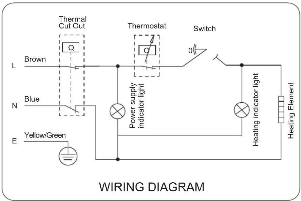 Infiniton TEC100 - Internal Wire Diagram - 1