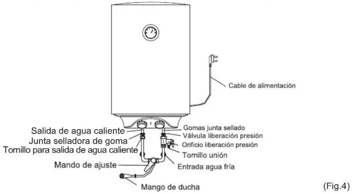 Infiniton TEC80 - Conexión de tuberías. - 1