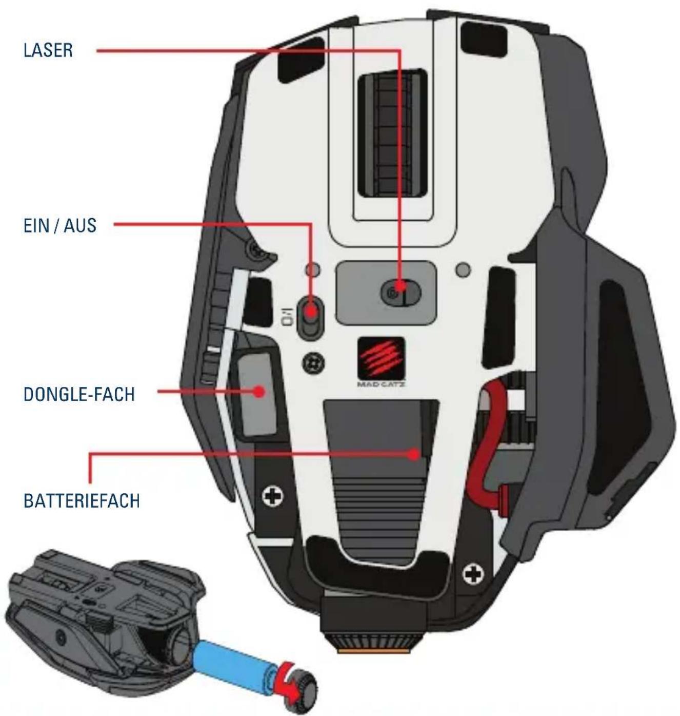 MAD CATZ M.O.U.S 9 - MAUSÜBERSICHT - 1