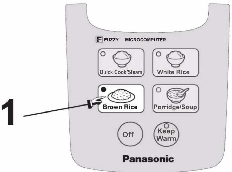 PANASONIC SRDF101 - 功能 糙米(Brown Rice) - 1