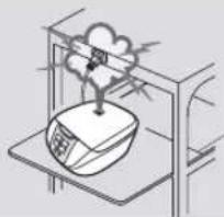 PANASONIC SRDF101 - No exponga el enchufe a vapor. - 2