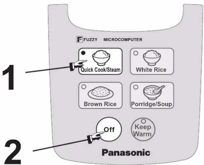 PANASONIC SRDF101 - / (Quick Cook/Steam) - 1