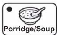 PANASONIC SRDF101 - Pulse el botón [Porridge/Soup] - 1