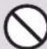 PANASONIC SRDF101 - Do not use the appliance on following places. - 2