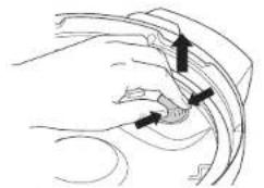 NINJA Foodi OP300EU - RETRAIT ET REMISE EN PLACE DU BOUCHON ANTI-OBSTRACTION - 1