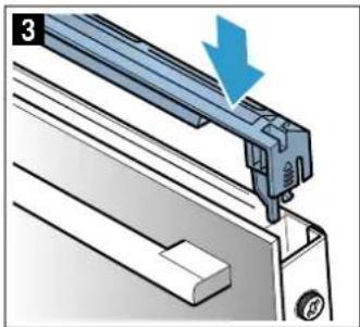 VIVA VH6MG0760 - Enlever le recouvrement de la porte - 2