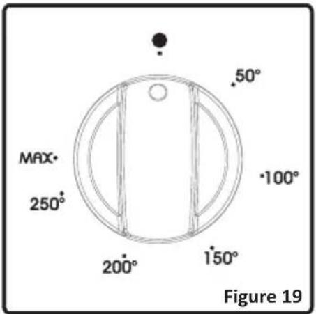 VALBERG VAL FM 65C NVT - Bouton de contrôle de la fonction du four: - 1