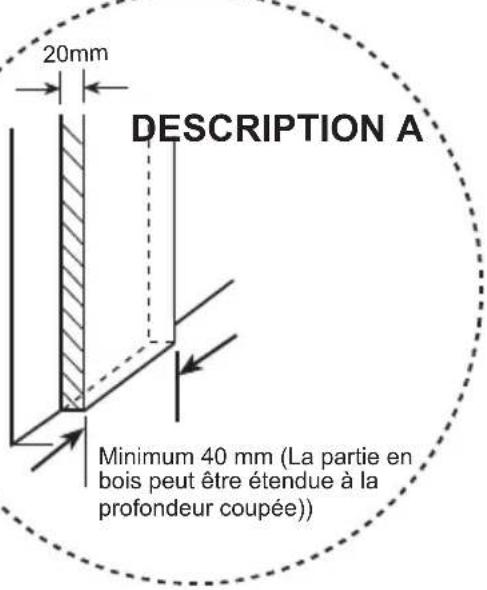 VALBERG FMVA56N - Tailles des placards coupés - 4