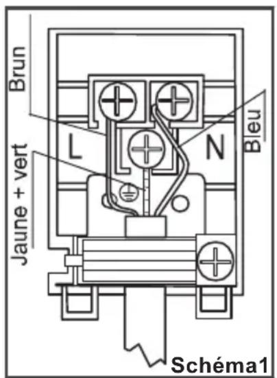 VALBERG FMVA56N - Instructions de branchement: - 1