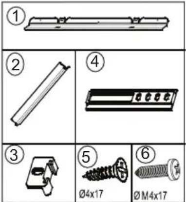VESTEL VEKS4025 - Instructions de montage - 1
