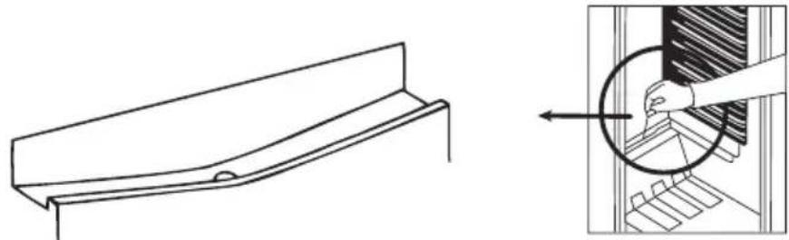 VESTEL VEKF4015 - Dégivrée du compartment du réfrigérateur - 1