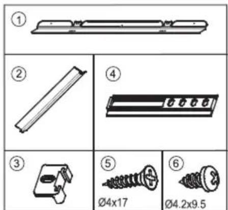 VESTEL VEKF4015 - Instructions de montage - 1