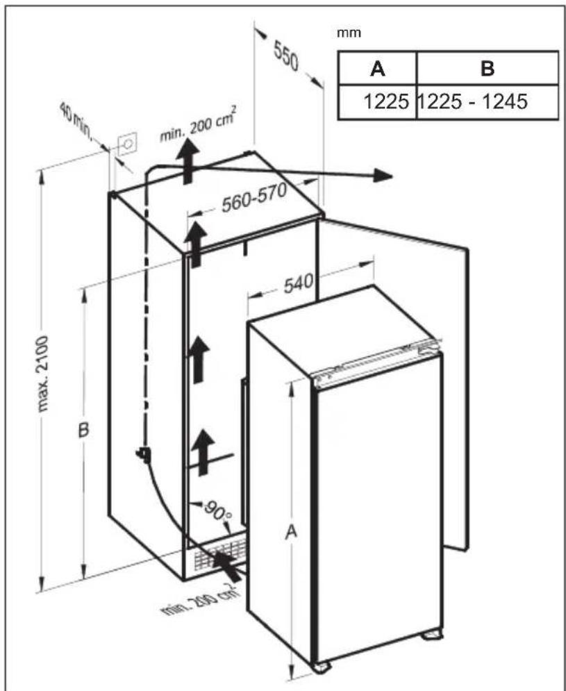 VESTEL VEKF4015 - Installation - 2