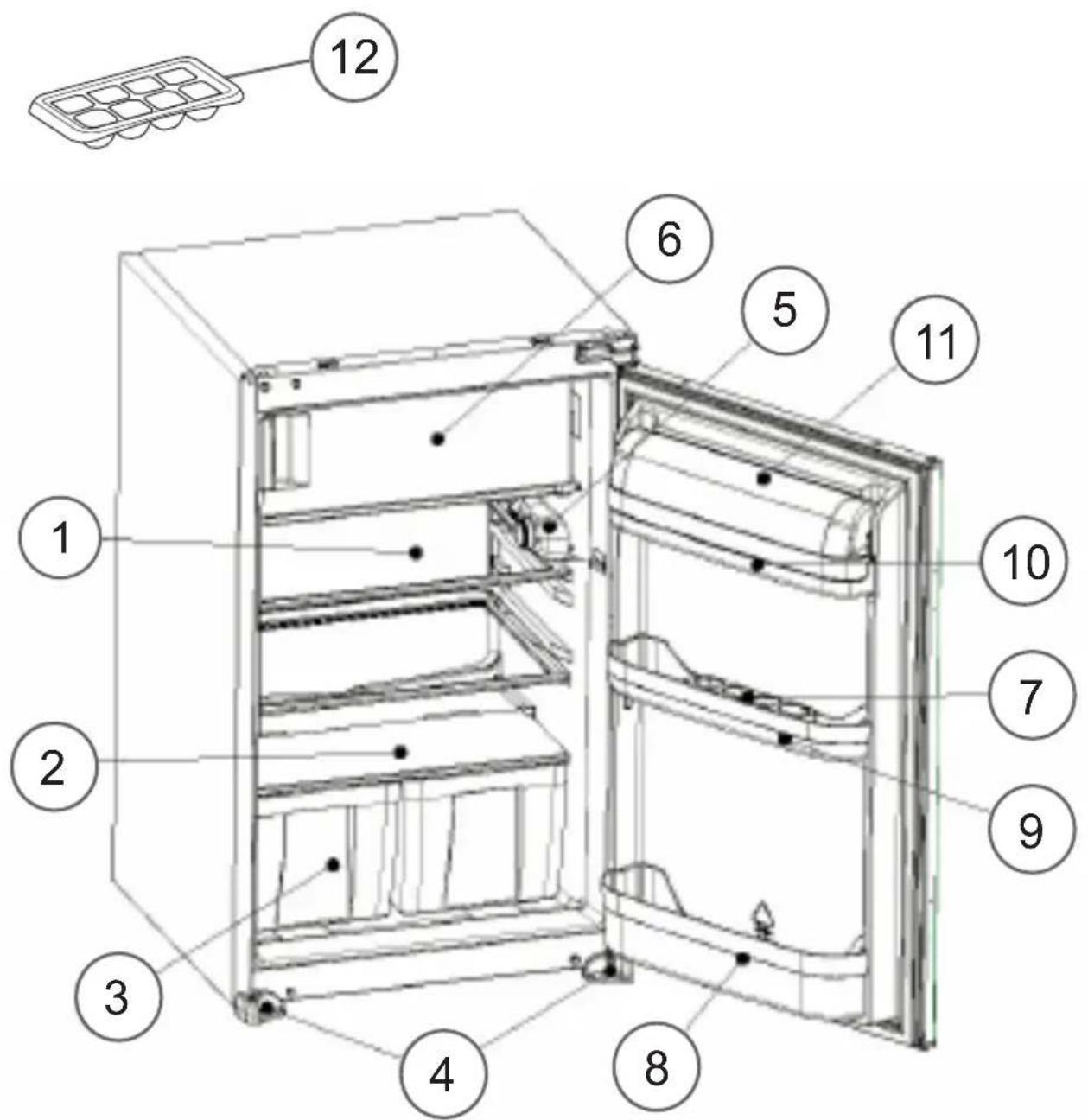 VESTEL VEKF2015 - DEEL 7. DE ONDERDELEN VAN HET APPARAAT EN DE COMPARTIMENTEN - 1