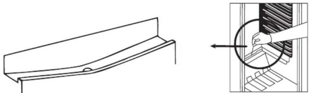 VESTEL VEKF2015 - Dégivrage du compartment réfrigérateur - 1