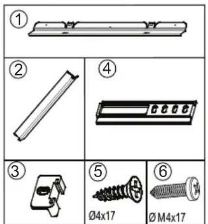 VESTEL VEKF2015 - Installatie instructies sleepdeurmontage - 1