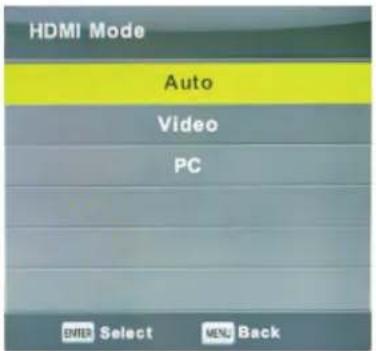 XD 40F2ESAT - HDMI Mode - 1