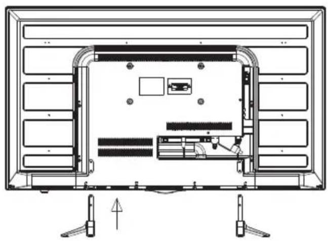 CHANGHONG LED32D2080T2 - Base Stand Assembly Instruction - 2
