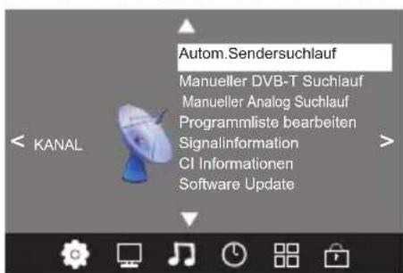 CHANGHONG LED32D2080T2 - Automatischer Suchlauf (DVB-T) - 1