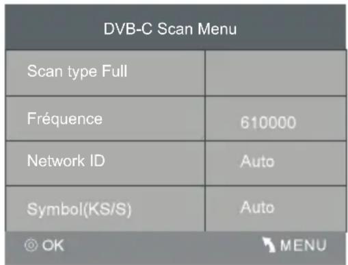 CHANGHONG LED32D2080T2 - Recherche automatique (DVB-C) - 3